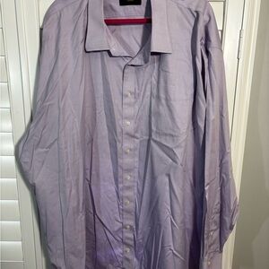 Men's Purple Dress Shirt - Big and Tall